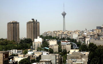 هشدار زردرنگ هواشناسی برای تهران: وزش باد شدید و خیزش گرد و خاک