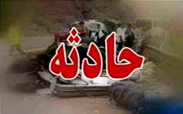 تصادف مینی‌بوس حامل دانش‌آموزان درشهرستان فسا
