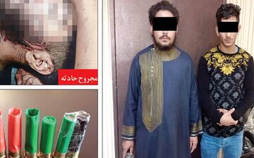 2 شرور خارجی در مشهد به دام پلیس افتادند