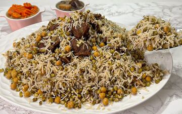 ماش پلو: غذای ساده و خوشمزه با طعمی دلچسب!