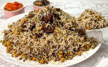 ماش پلو: غذای ساده و خوشمزه با طعمی دلچسب!
