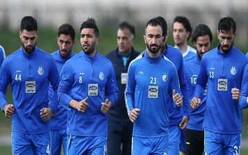 استقلال فردا در حضور اصحاب رسانه تمرین می کند