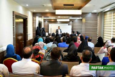 برگزاری فن بیان و سخنوری با حضور استاد محمد علی حسینیان به روایت تصویر