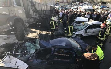 ۶۰ درصد حوادث جاده‌ای در۳۰ کیلومتری شهرها رخ می‌دهد