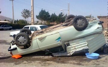 یک کشته و پنج مصدوم در واژگونی وانت بار تربت‌جام