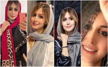 همسر شاهرخ استخری با بی حجابی خودنمایی میکند !!! + عکس خجالت آور
