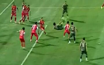 گل اول شمس آذر به پرسپولیس + ویدئو