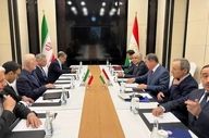 دیدار مومنی با وزیر امور داخلی تاجیکستان️ 