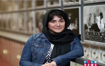 تیپ متفاوت باران کوثری در جشنواره جهانی فیلم فجر 