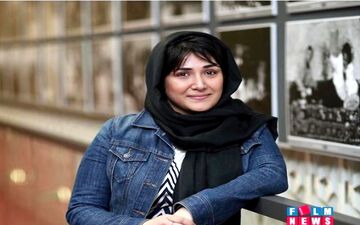 تیپ متفاوت باران کوثری در جشنواره جهانی فیلم فجر 