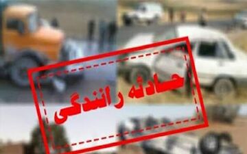 مصدومیت ۱۲ نفر در واژگونی مینی‌بوس مسیر اقبالیه- قزوین