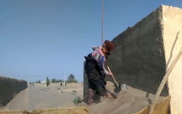  نیمی از روستاهای ریگان کرمان در محاصره شن های روان هستند