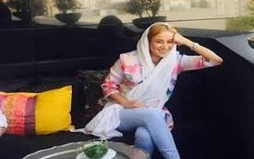 سلفی «بهاره افشاری» با بچه‌های فامیل