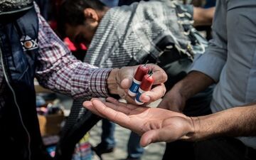 کشف 700میلیون ریال مواد محترقه در جوانرود 