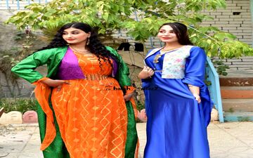 جدیدترین مدل های لباس زنانه کردی| 30 مدل لباس کردی شیک و خیره کننده