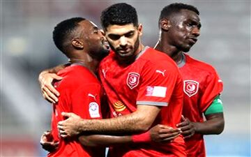 هافبک ایرانی در اولین بازی آسیایی الدحیل 