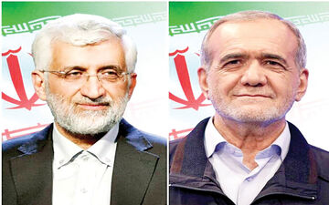 نگاهی به درصد آرا پزشکیان و جلیلی به تفکیک استان‌ها

