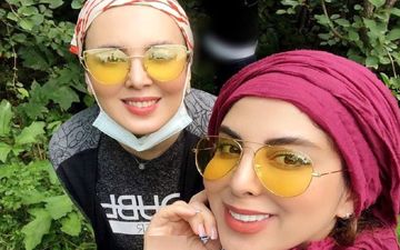 تصاویری فوق العاده از پاریس گردی لیلا بلوکات بازیگر جذاب و خواهرش