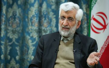 جلیلی: آقای همتی می‌خواهد کشور را با نمایش اراده کند + فیلم