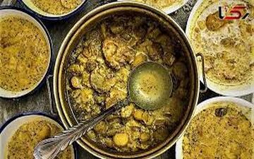 طرز تهیه  آبگوشت کشک بادمجان مجلسی