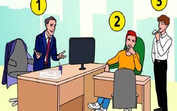 باهوش ها بگویند کدام مرد رئیس است؟ + پاسخ