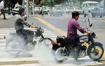 افزایش موتورسیکلت‌های برقی در شهر تهران
