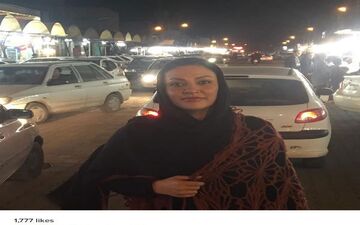 سلفی زیبا بروفه در خیابان های اهواز! (عکس)