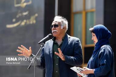 وداع هنرمندان با بهناز نازی؛ پیکر بازیگر سینما و تئاتر در پهنه رودکی بدرقه شد
