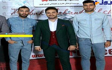 تیپ فوتبالیست های مشهور در کنسرت خواننده معروف
