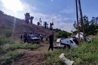 سقوط مرگبار ال۹۰ در رودبار؛ سه کشته و دو مصدوم