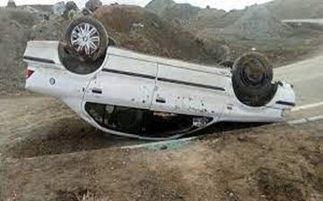 واژگونی  پژو ۴۰۵ در سبزوار ۲ کشته بر جای گذاشت