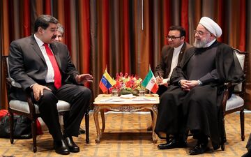پیام تبریک روحانی به "مادورو"