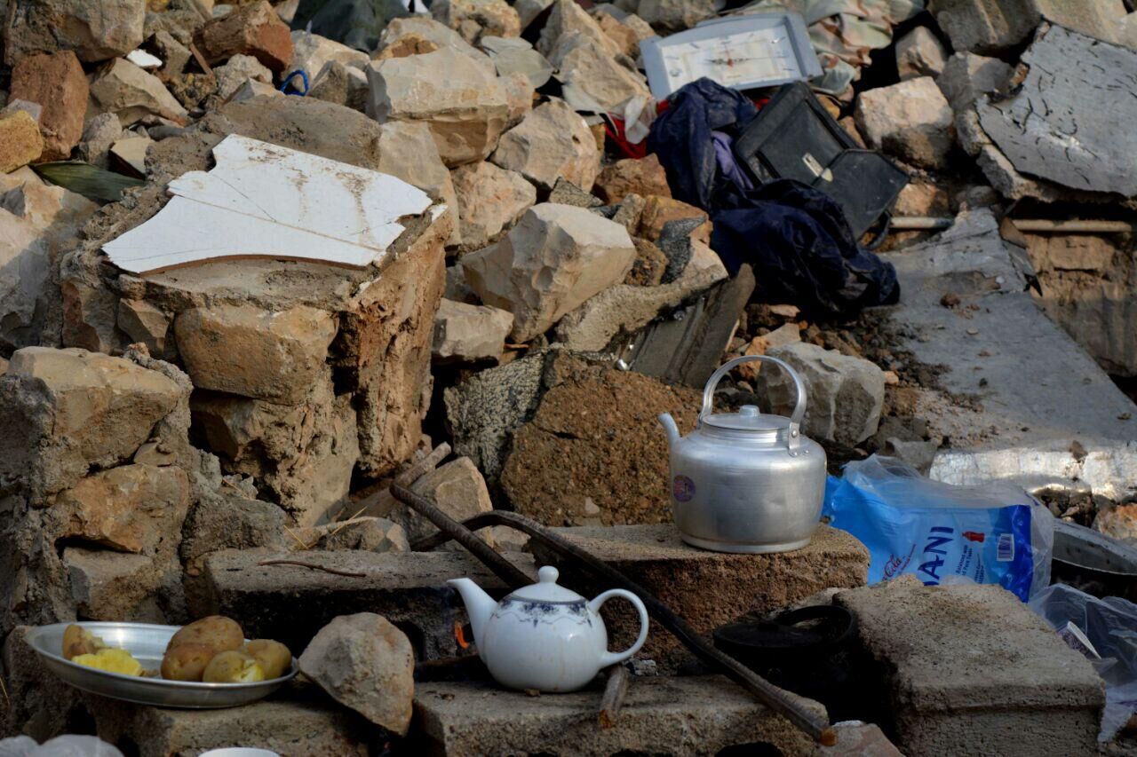 گزارش تصویری/ آخریت تصاویر از زلزله سزپل ذهاب / زندگی جاریست ولی دیدنش خالی از لطف نیست