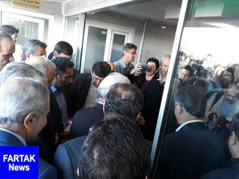 افتتاح اولین بیمارستان سوختگی غرب کشور با حضور وزیر بهداشت، درمان و آموزش پزشکی به روایت تصویر