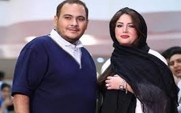 رضا داوودنژاد تصویری از همسرش با لباس عروس منتشر کرد