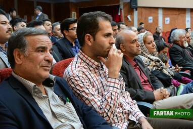 آیین بزرگداشت استاد صمد امیریان شاهنامه‌پژو و نویسنده در روز معلم 