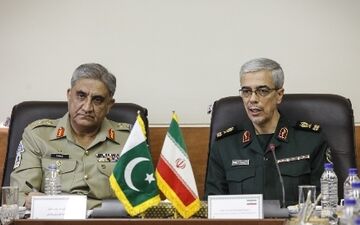  فرمانده ارتش پاکستان مورد استقبال رسمی رئیس ستاد کل نیروهای مسلح قرار گرفت