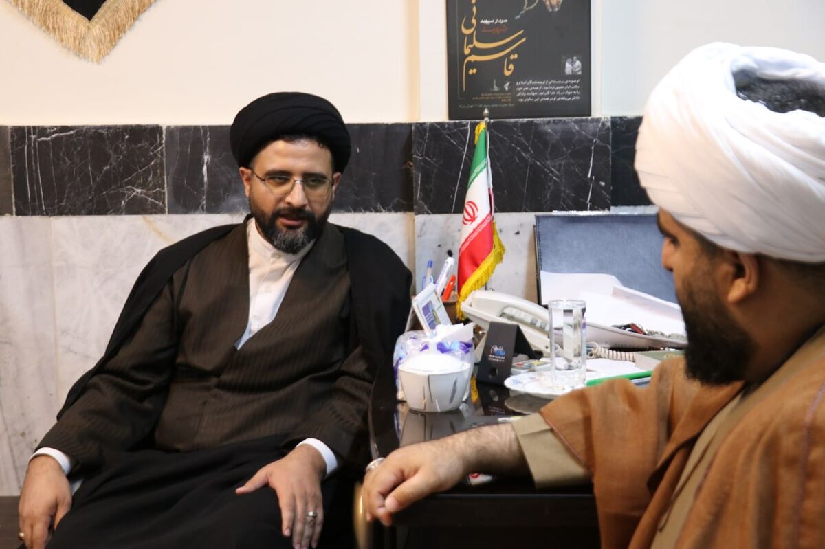 دیدار رئیس اداره اوقاف شهرستان قدس با امام جمعه و فرمانده سپاه به مناسبت هفته وقف