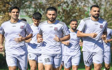 نساجی برای تقابل با پرسپولیس تمرین کرد