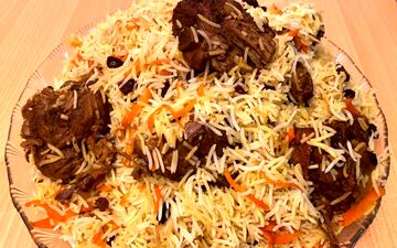 دستور پخت اصیل قابلی پلو به سبک افغانستانی‌ها | ویدئوی آموزشی کامل