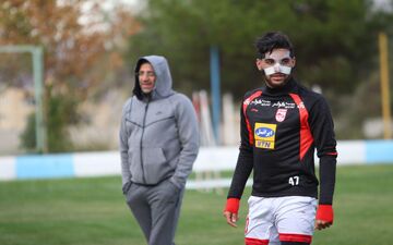  بازگشت مهاجم سرخپوشان با گارد ویژه