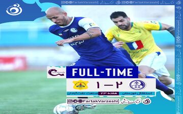 خلاصه بازی استقلال خوزستان 2 - نفت آبادان 1 | فیلم