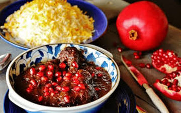طرز تهیه خورش انار و بادمجان | طعم این خورش عالیه!