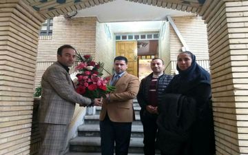 دیدار مدیر مجموعه رسانه ای جام کوردی با معاون کنسولگری عراق