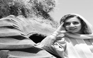 شبنم قلی خانی و یک تصویر فوق العاده / خانم بازیگر سرتا پا سفید و جذاب+عکس 