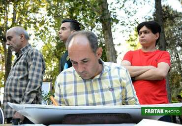 مراسم رونمایی از تندیس میرزا رضا کلهر