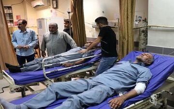 راننده پراید 7 تن از کاروان پیاده اربعین حسینی را در انزلی له کرد+ تصاویر 