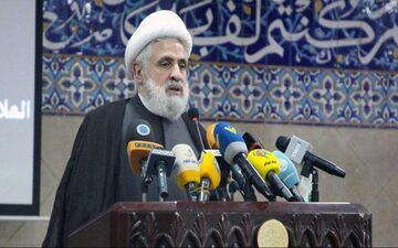 معاون دبیرکل حزب الله لبنان : ایران مقاومت را «اداره» نمی کند بلکه از آن «حمایت» می کند