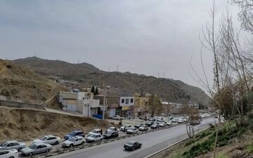 مه گرفتگی و کاهش دید در محور چالوس