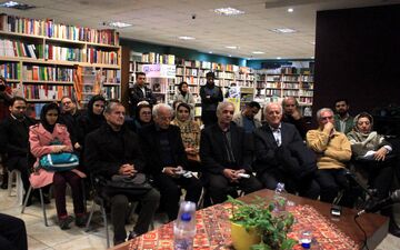 آیین بزرگداشت جلال میرزاپور پیشکسوت تئاتر همدان به روایت تصویر